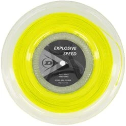 Tennis Soldes -Tennis Soldes bobine dunlop explosive speed jaune 200m