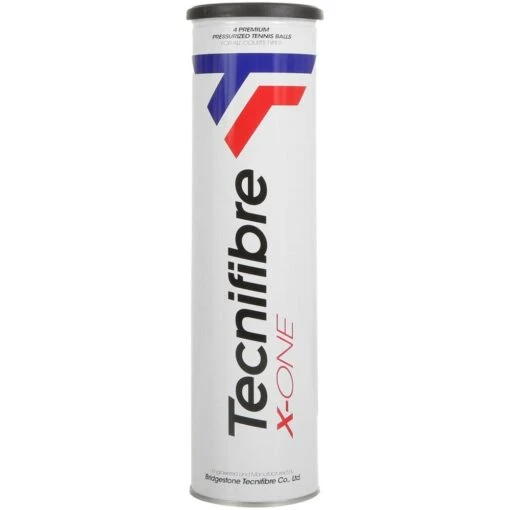 Tube De 4 Balles Tecnifibre X-One -Tennis Soldes tube de 4 balles tecnifibre x one